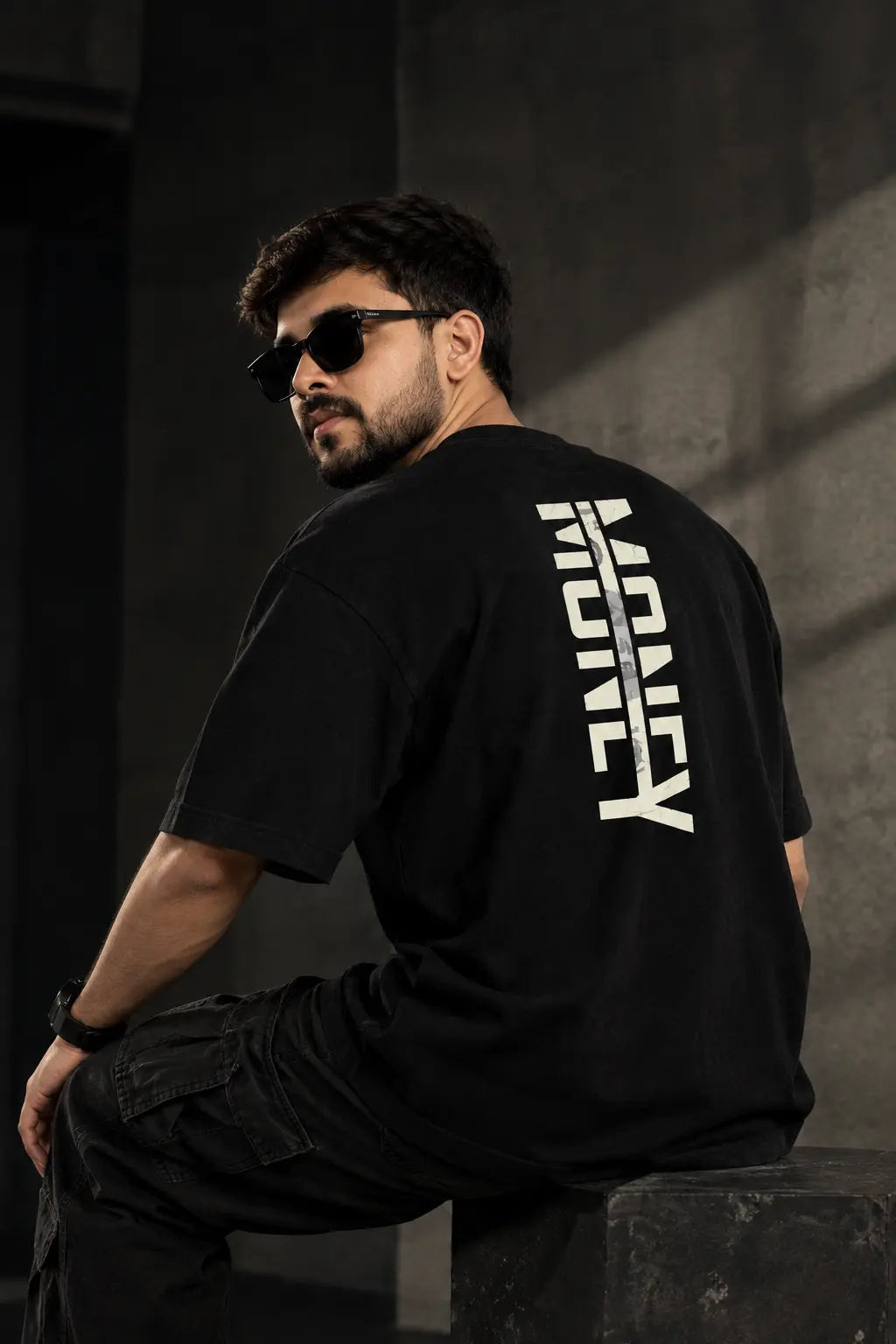 Money Moves Oversized Graphic T-Shirt