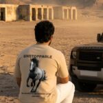 Unstoppable Horse Graphic Oversized T-shirt by Navalook